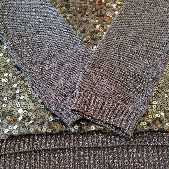 Sequin & Glitter Light Sweater - Picture 3 of 6